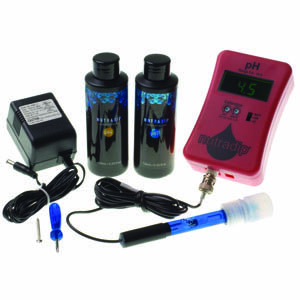 NUTRADIP pH Meter (dual power) with probe and solution
