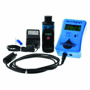 NUTRADIP ppm Meter (dual power) with probe and solution