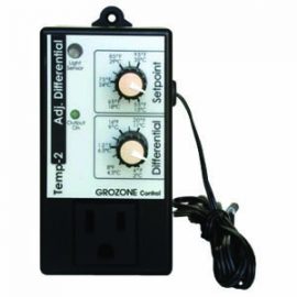 Grozone TP2- Temp-2 Adjustable Differential Tempstat