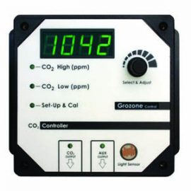 Grozone CO2R- Dual Output 0-5000 PPM CO2 Controller