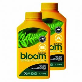 bloom grow b yellow bottles