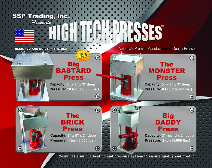 HTP The Brick Press - 4 Ton